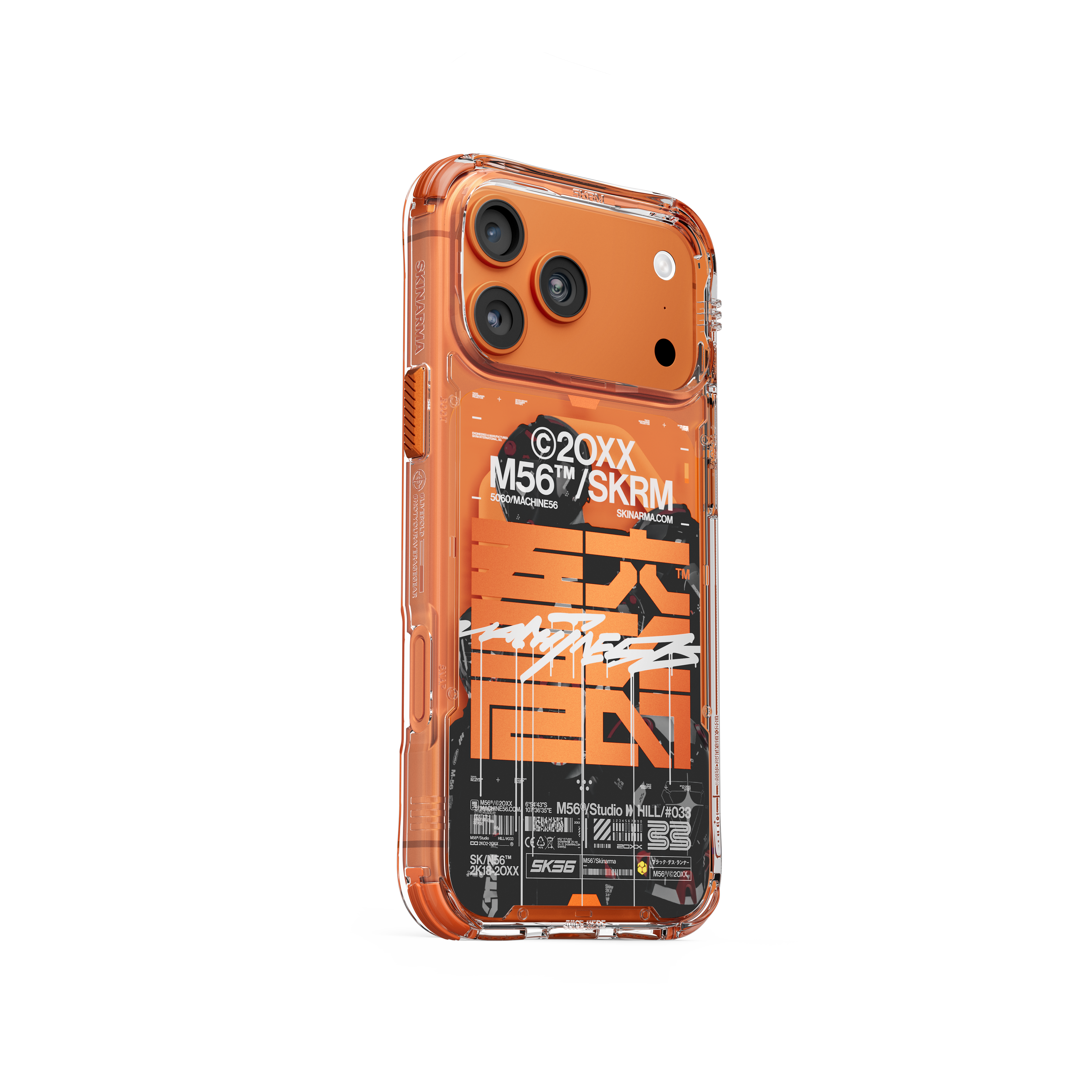 iPhone 17 Pro Max Case (Mag-Charge) - SKRM x Machine56 | SKINARMA
