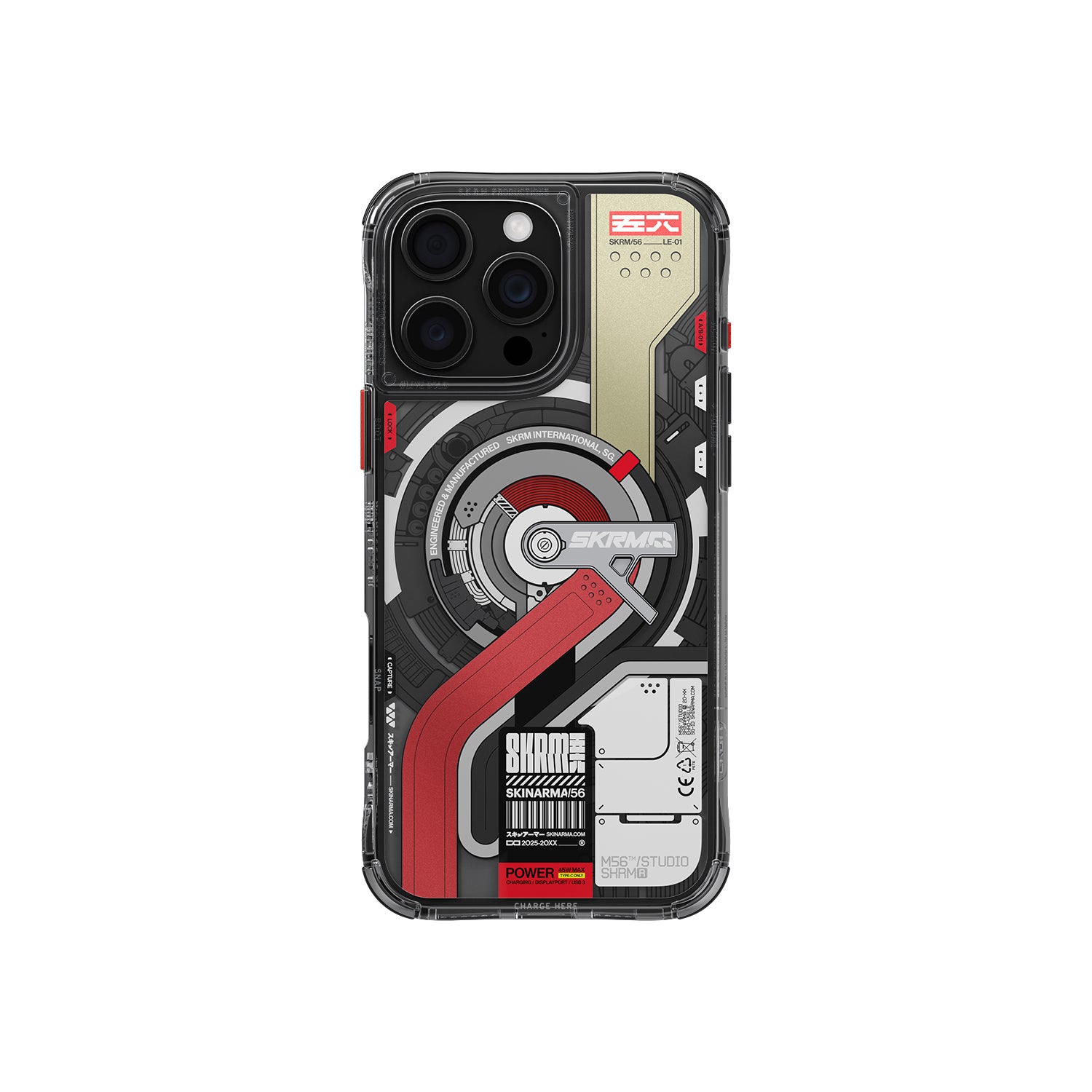 iPhone 16 Pro Max Case (Mag-Charge) - SKRM x Machine56 | SKINARMA