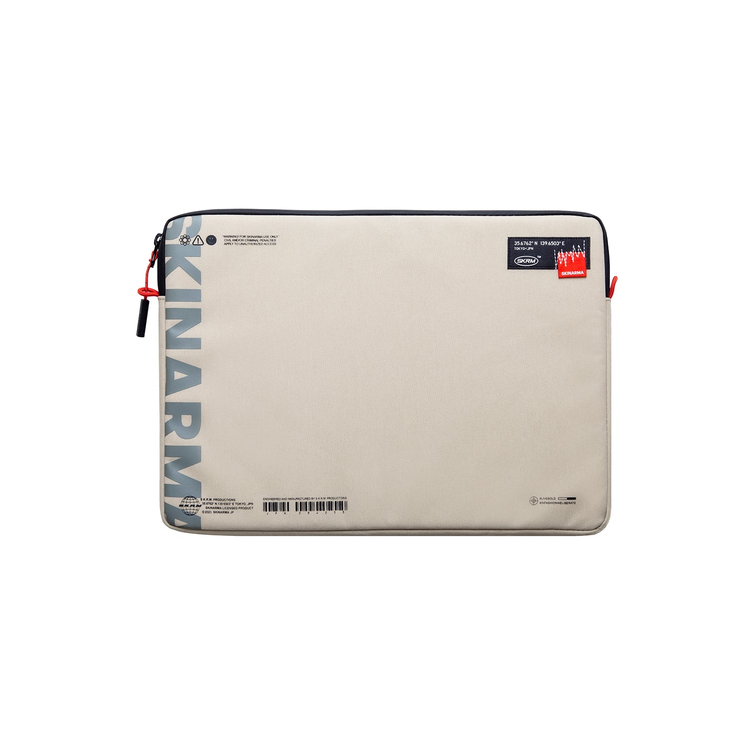 Fardel Laptop Sleeve__FLORAL WHITE